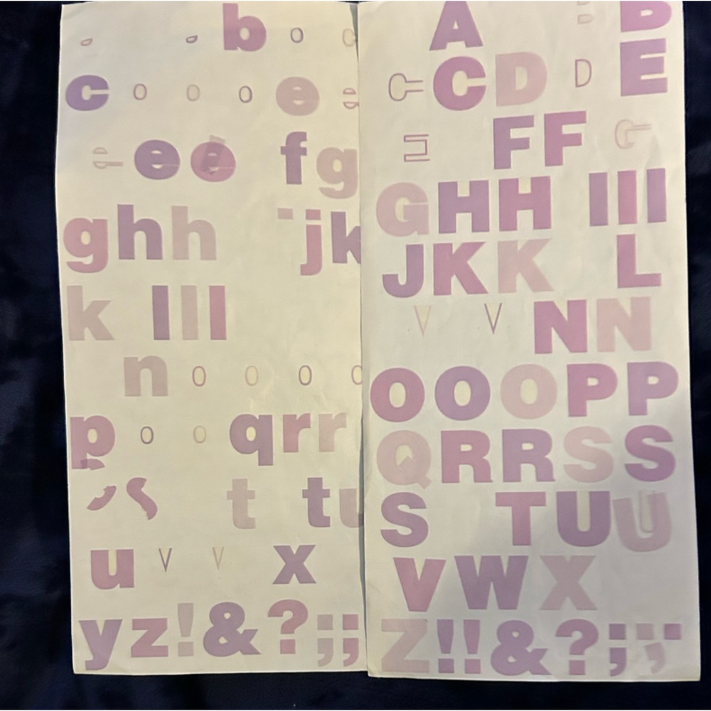 Alphabet Sticker Set - Multicolor - Picture 7 of 10
